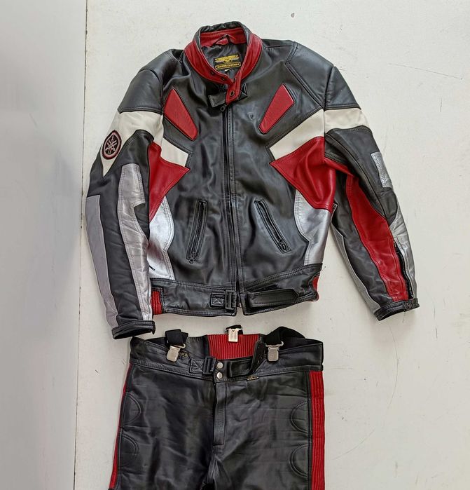 Kombinezon motocyklowy skórzany COBRA YAMAHA r. 54 XXL