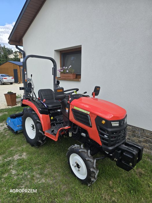 Mini traktorek 25 km z kosiarką bijakową- dostawa na terenie polski