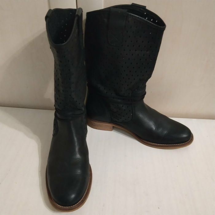 Сапожки Демі натуральна шкіра 40 р.