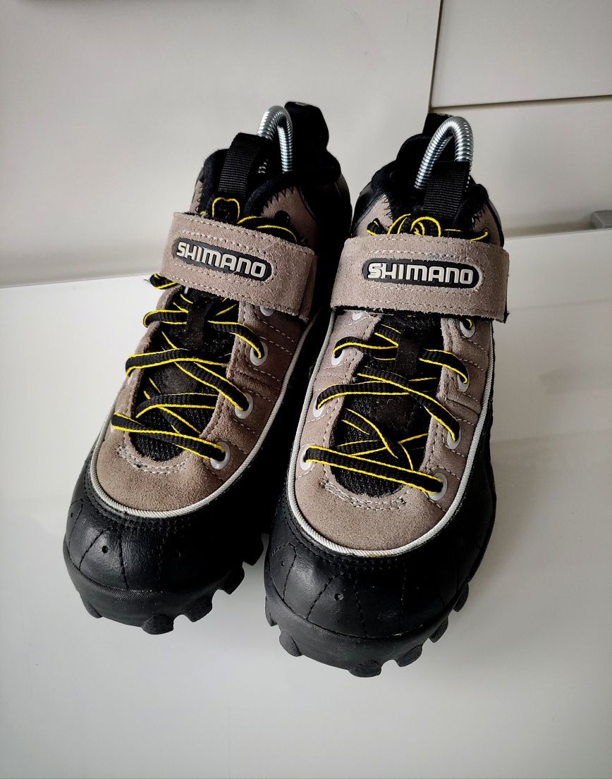 Jesienno-zimowe buty rowerowe Shimano SH-M058 Mtb SPD rozm. 38 / bloki