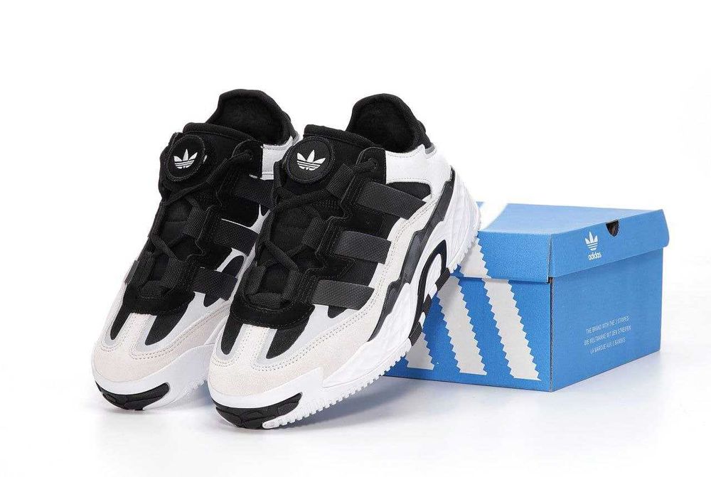 Зимові Кросівки Adidas Niteball Хутро 36-45 (Оплата при отриманні)
