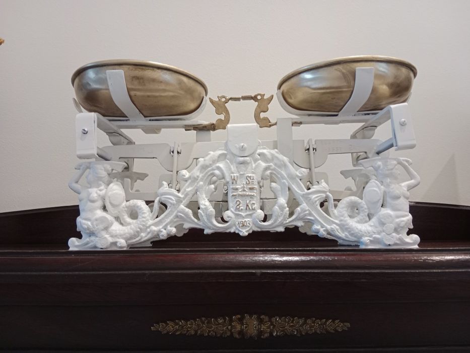 Waga szalkowa Weber & Dähne 2 kg — 1926r