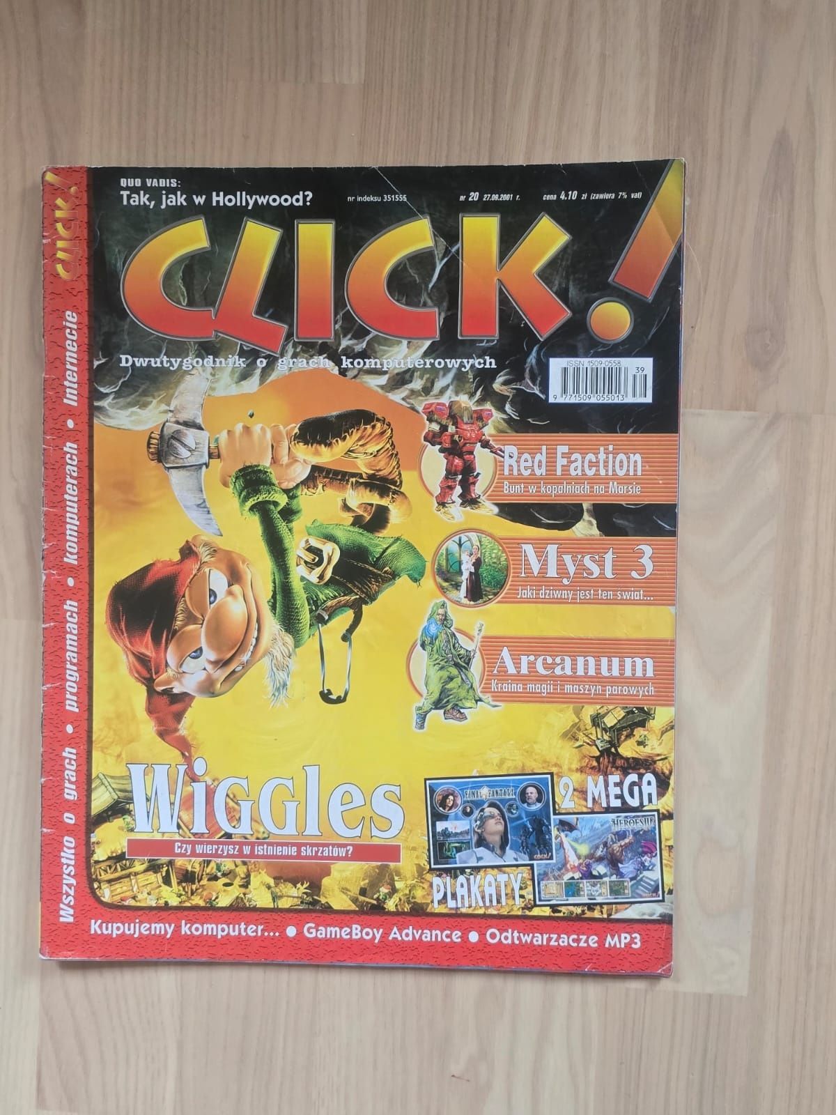 Click magazyn komputerowy z lat 2001,2002,2004