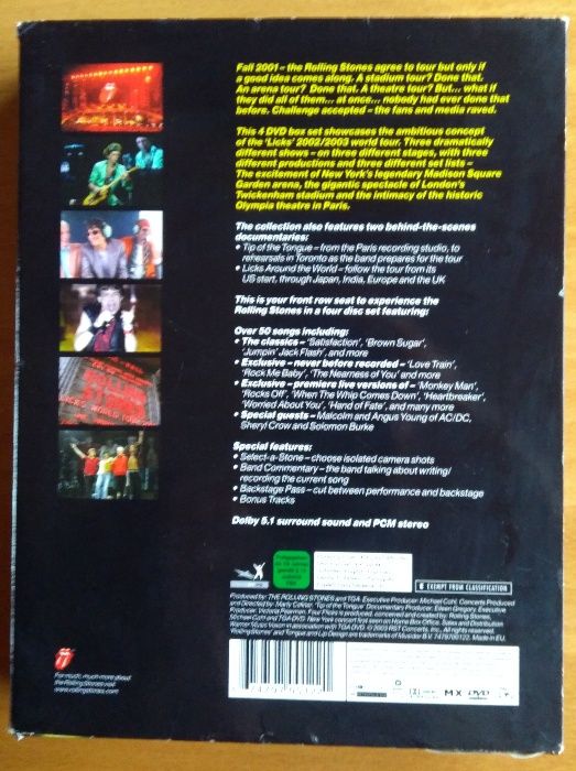 Rolling Stones Four Flicks 4 DVD