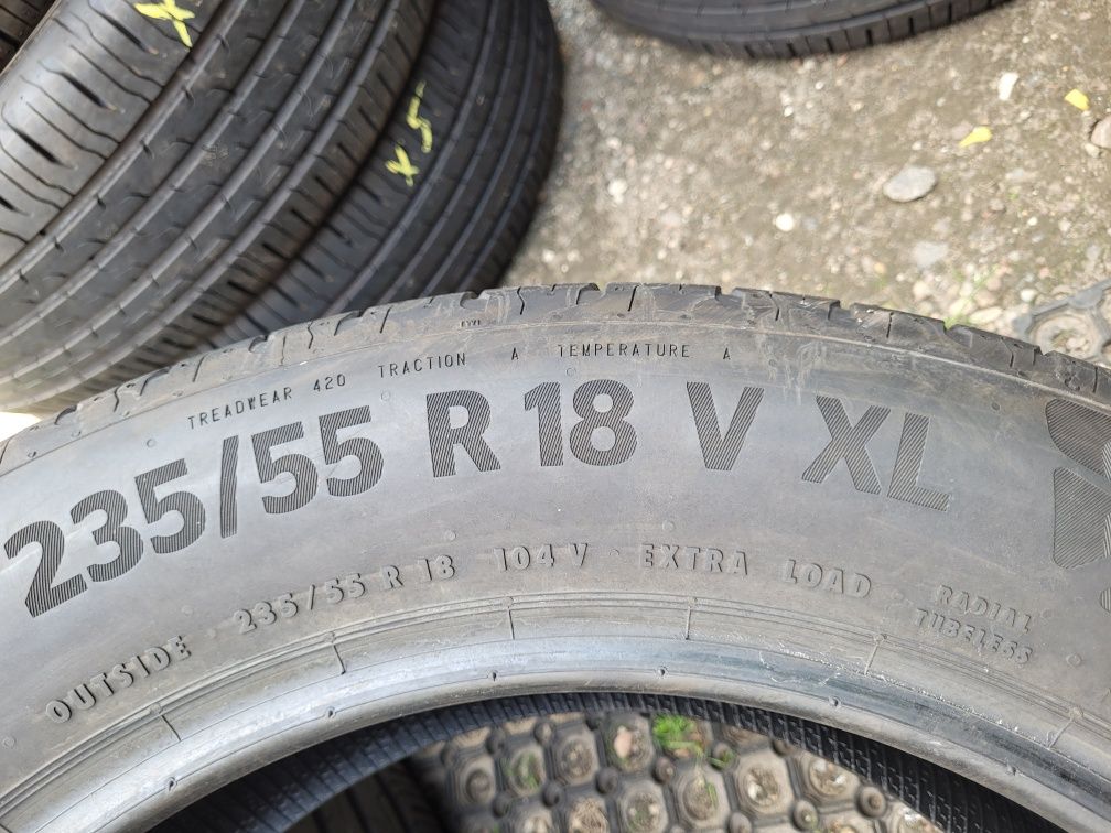 Opony letnie 235/55r18 v XL Continental Eco contact6