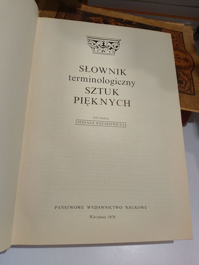 Słownik terminologiczny sztuk pięknych