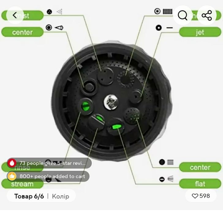 Пістолет для поливу
