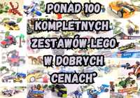 Lego zestawy Ninjago, City, Star Wars, Friends ... Kompletne w 100%.