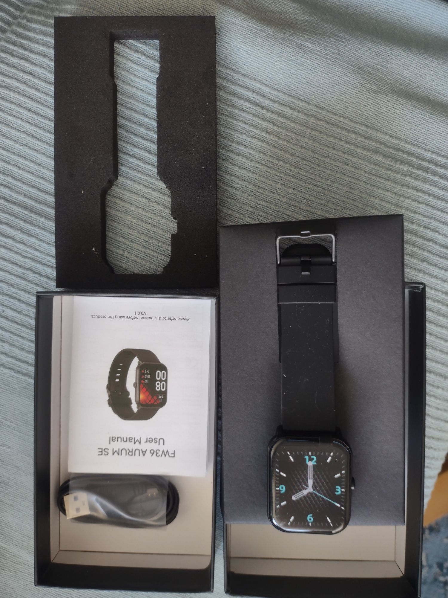 Smartwatch Maxcom FW36 Aurum SE czarny