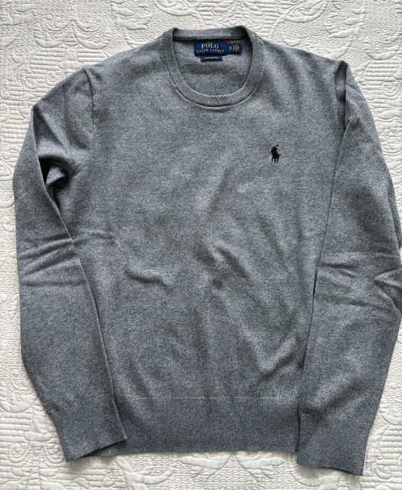Pullover malha algodão cinzento XS - Polo Ralph Lauren