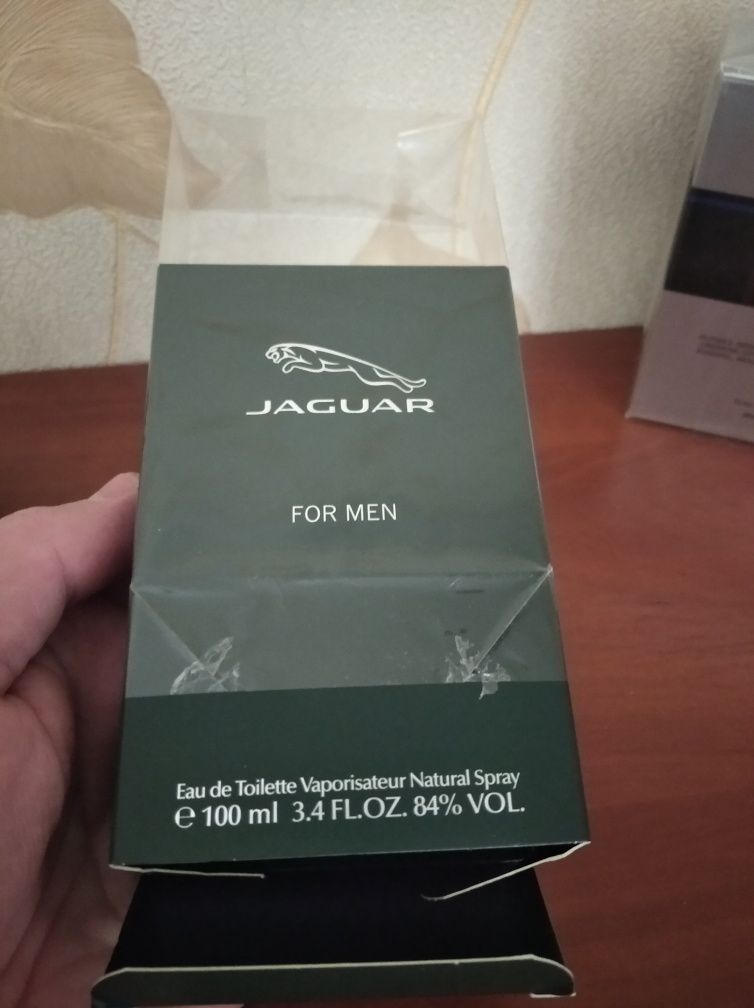 Туалетная мужская вода JAGUAR 100 ml. Франция.