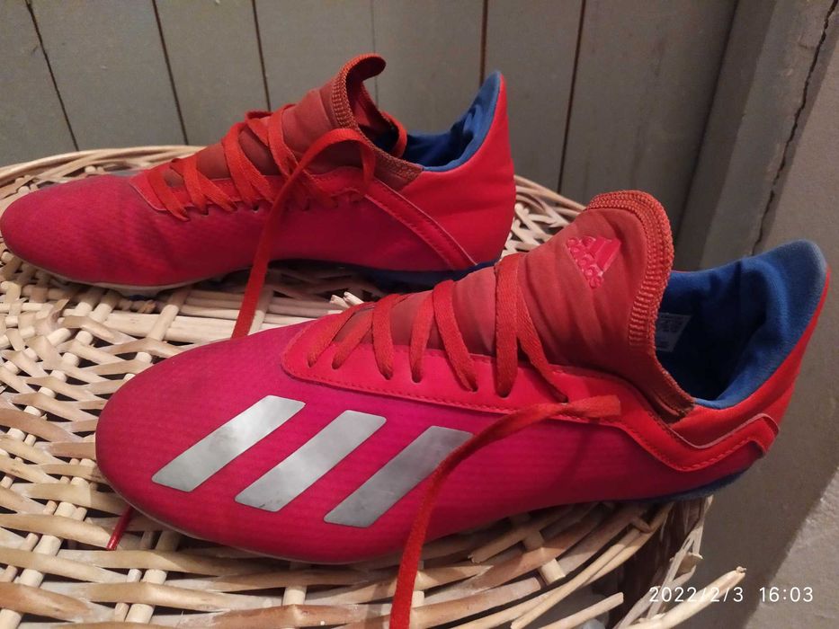Buty piłkarskie korki lanki Adidas r. 38 i 2/3 - bdb stan
