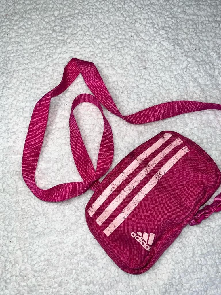 Torebka torba saszetka sportowa na ramię różowa Adidas