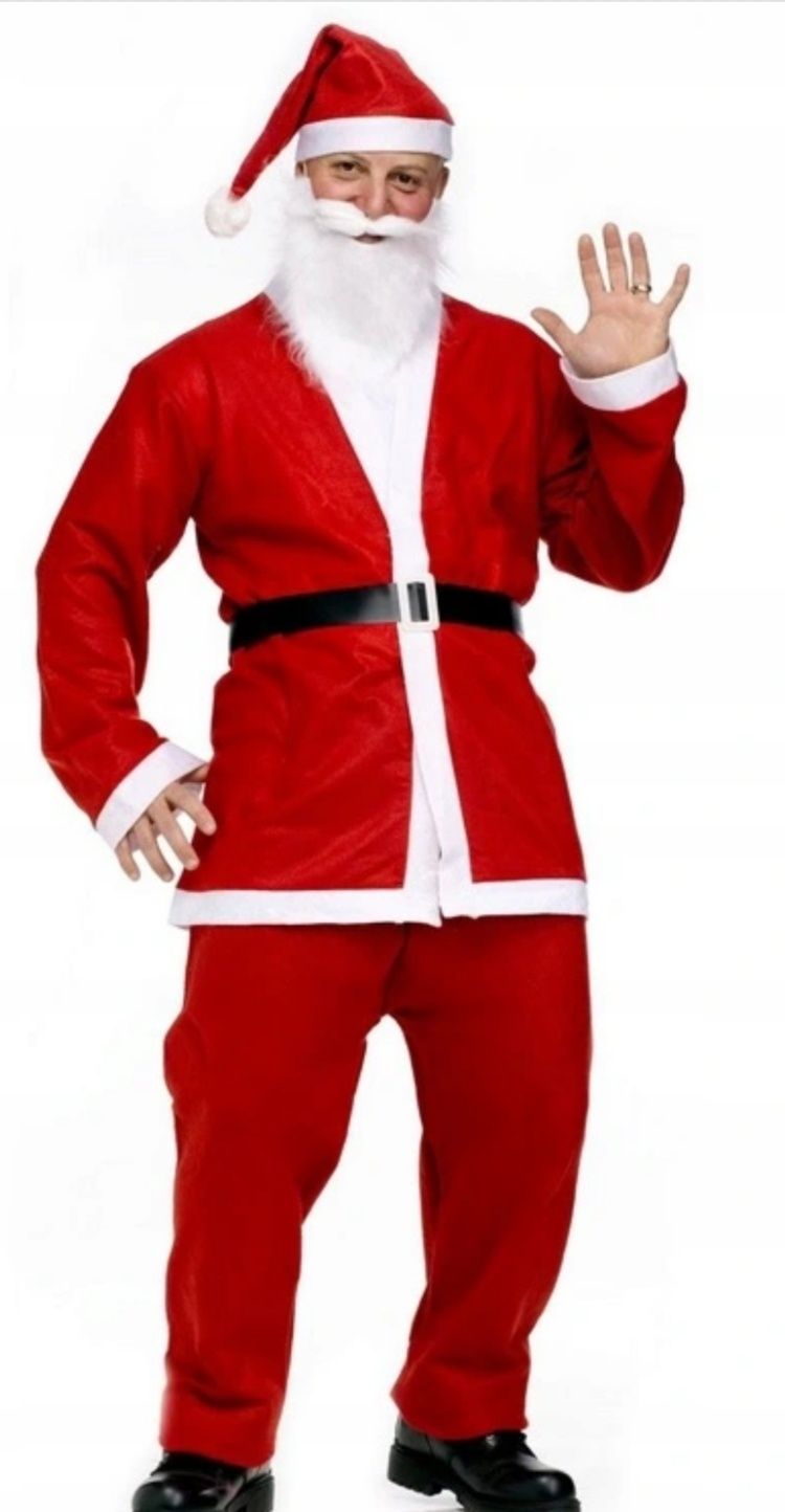 Święty Mikołaj strój Mikołaja