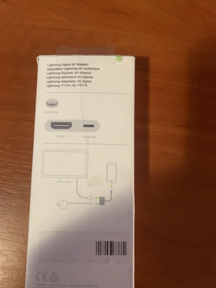 Adapter AV / Przejściówka Lightning do HDMI (iPhone)