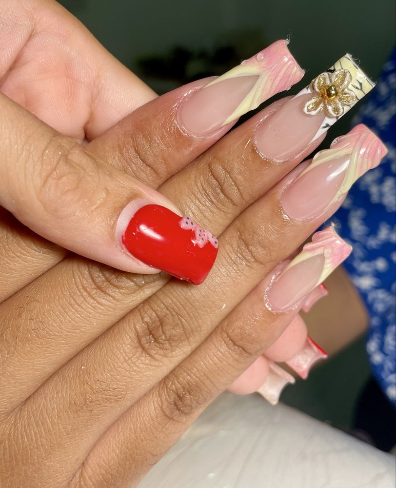 Unhas de gel e verniz gel