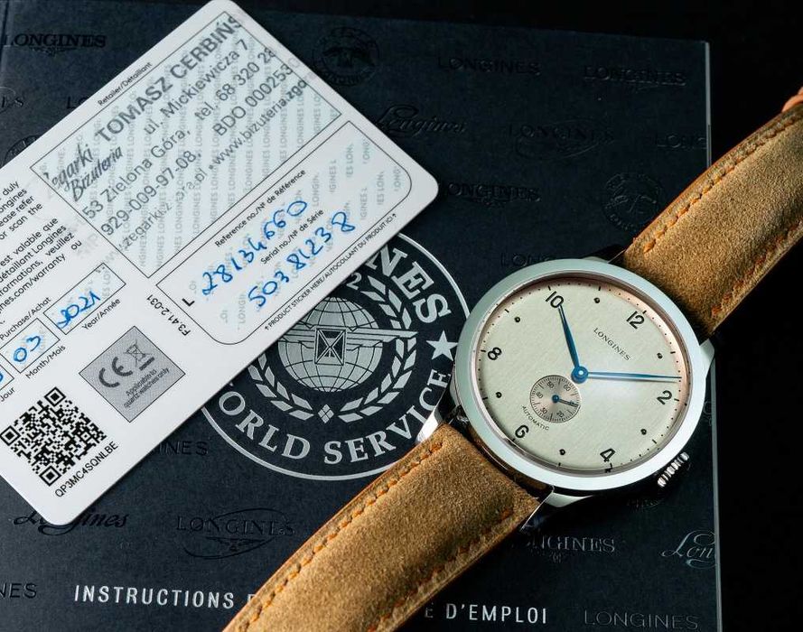 Zegarek Longines Heritage 1945 - super stan!