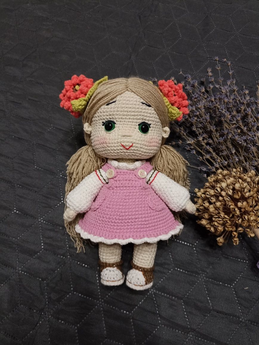 Лялечка handmade, інтер'єрна іграшка, лялька ручної роботи, подарунок
