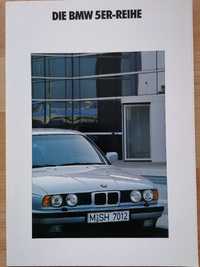 Prospekt BMW 5 E34 520i 525i 525iX 535i