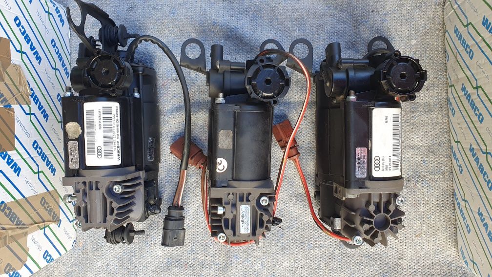 Kompresor po regeneracji Wabco Audi Q7 A6 C6 A8 D3 Allroad VW Touareg