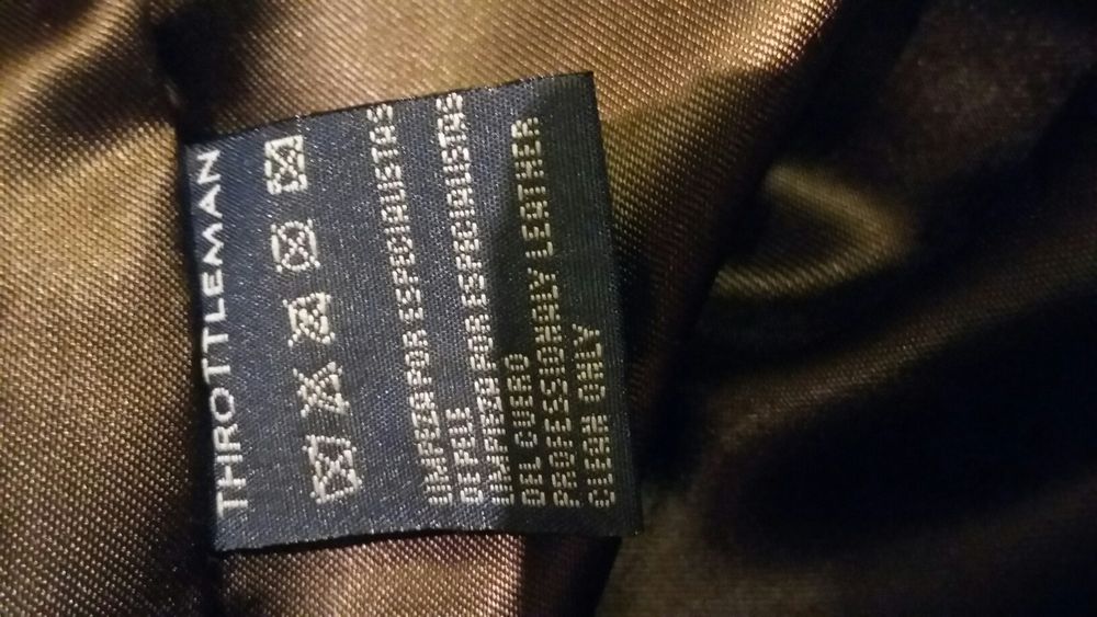 Blusão Homem Pele Genuína Throttleman