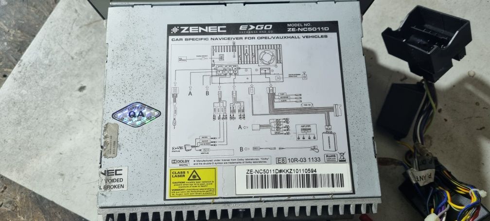 Radio samochodowe 2din zenec ze-nc5011D android opel vectra c signum