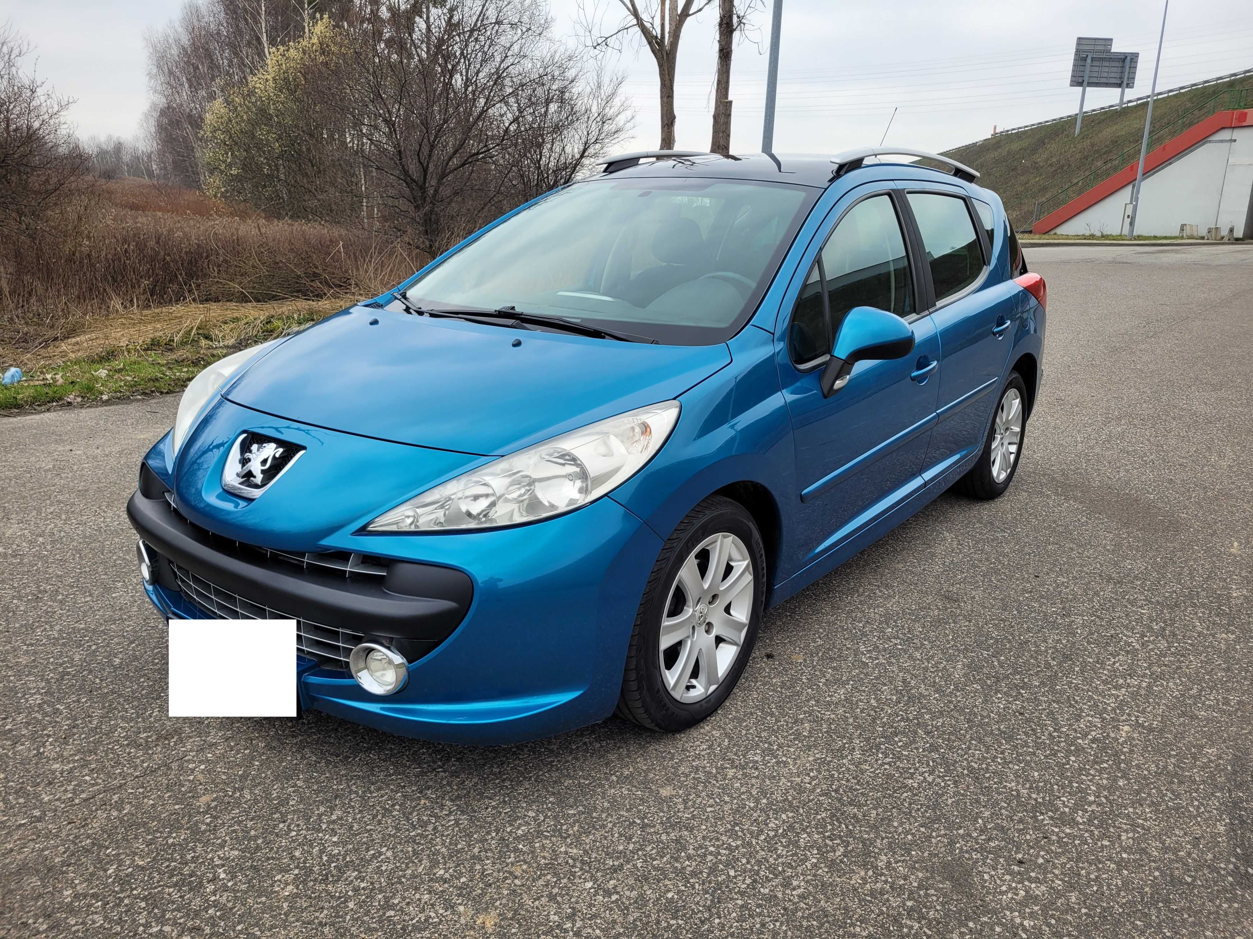 Peugeot 207SW 1.6HDI Panorama Piękny kolor / Zamiana