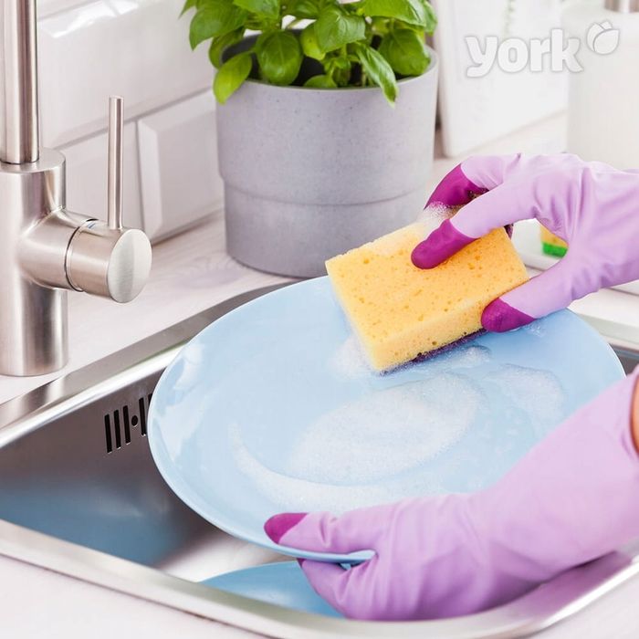 zmywak gąbka antybakteryjna bakteria stop 5szt