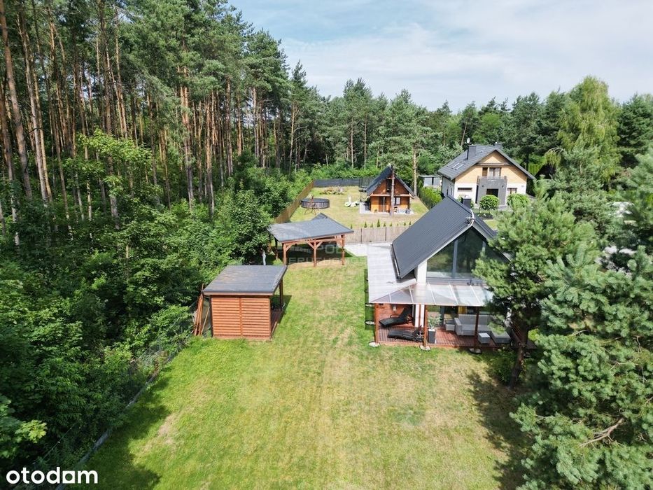 Nowoczesny domek w Okunince nad jeziorem Białym!