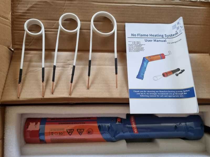 Nagrzewnica indukcyjna do śrub