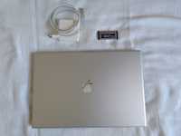 Apple Macbook Pro 17" 2008 Uszkodzony, ExpressCard to eSATA, Zasilacz