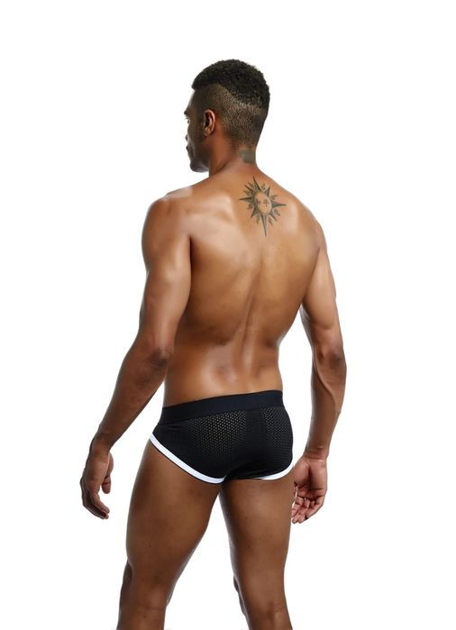 Męskie siateczkowe slipy dla sportowców oddychające JOCKMAIL - M