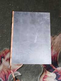 Дюраль лист 60 на 45 см толщина 3мм алюминий