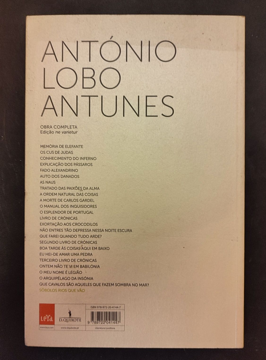 António Lobo Antunes - Vários títulos