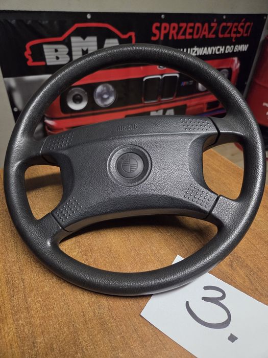 BMW E34 E32 Kierownica z AirBag Oryginał BDB Stan Struktury Mtechnik 3