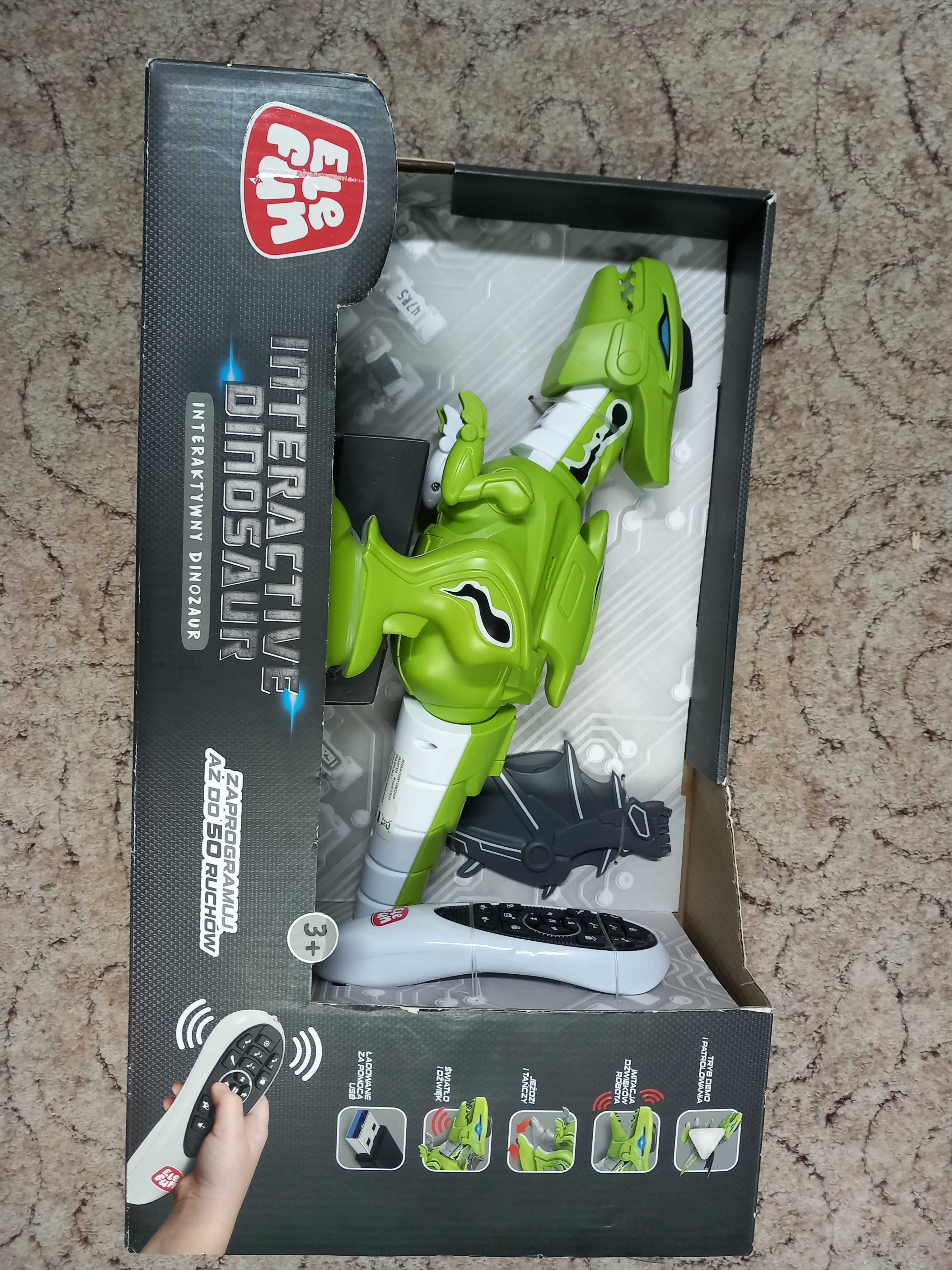 Interaktywny dinozaur