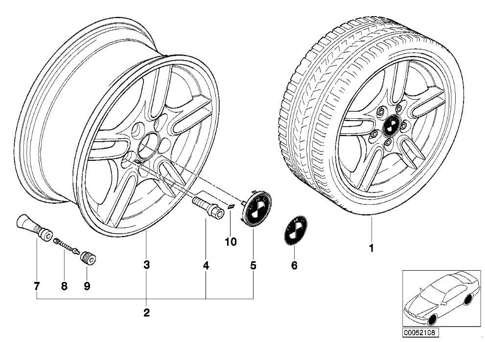 Колпачки в диск БМВ Колпачок ступицы колеса BMW 36136783536