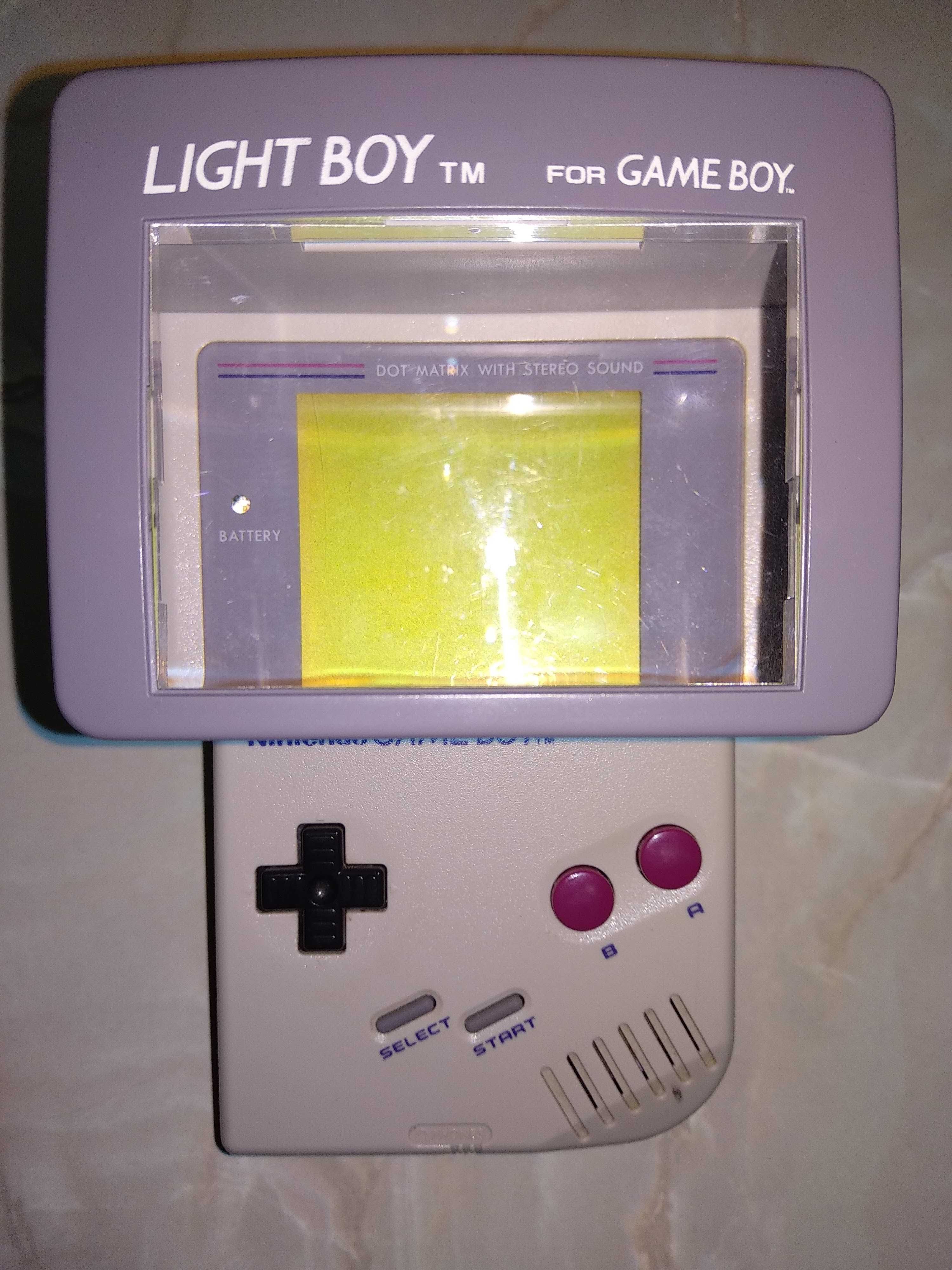 Light Boy (Vic Tokai 1990 - Acessório Game Boy - Model No. VLB-02)