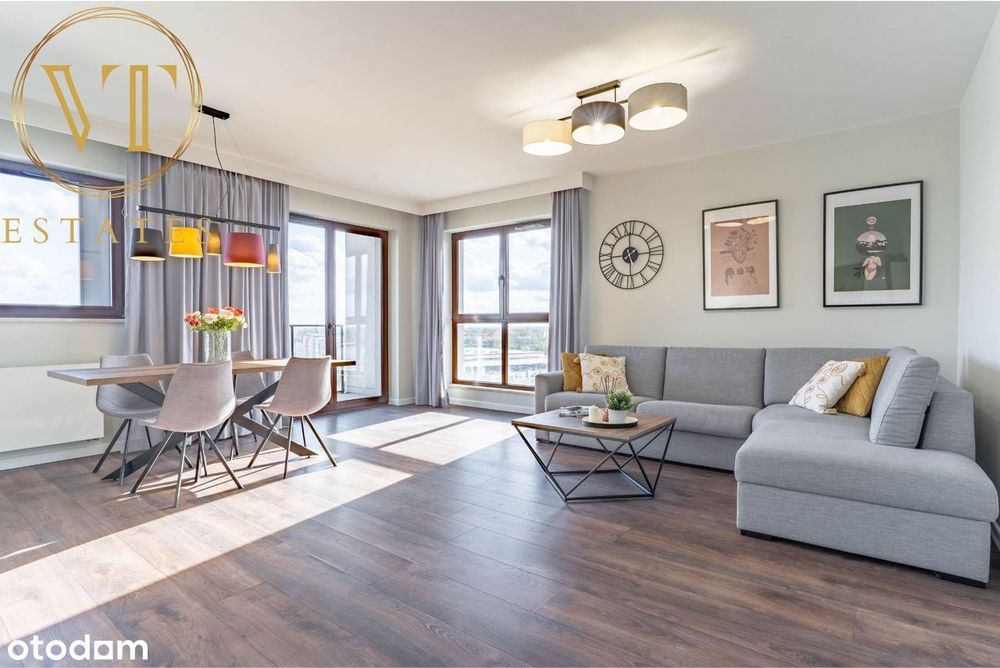 Apartament z widokiem na rzekę | XI piętro | Krakowskie Tarasy