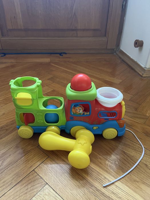 Паровоз Winfun каталка музична