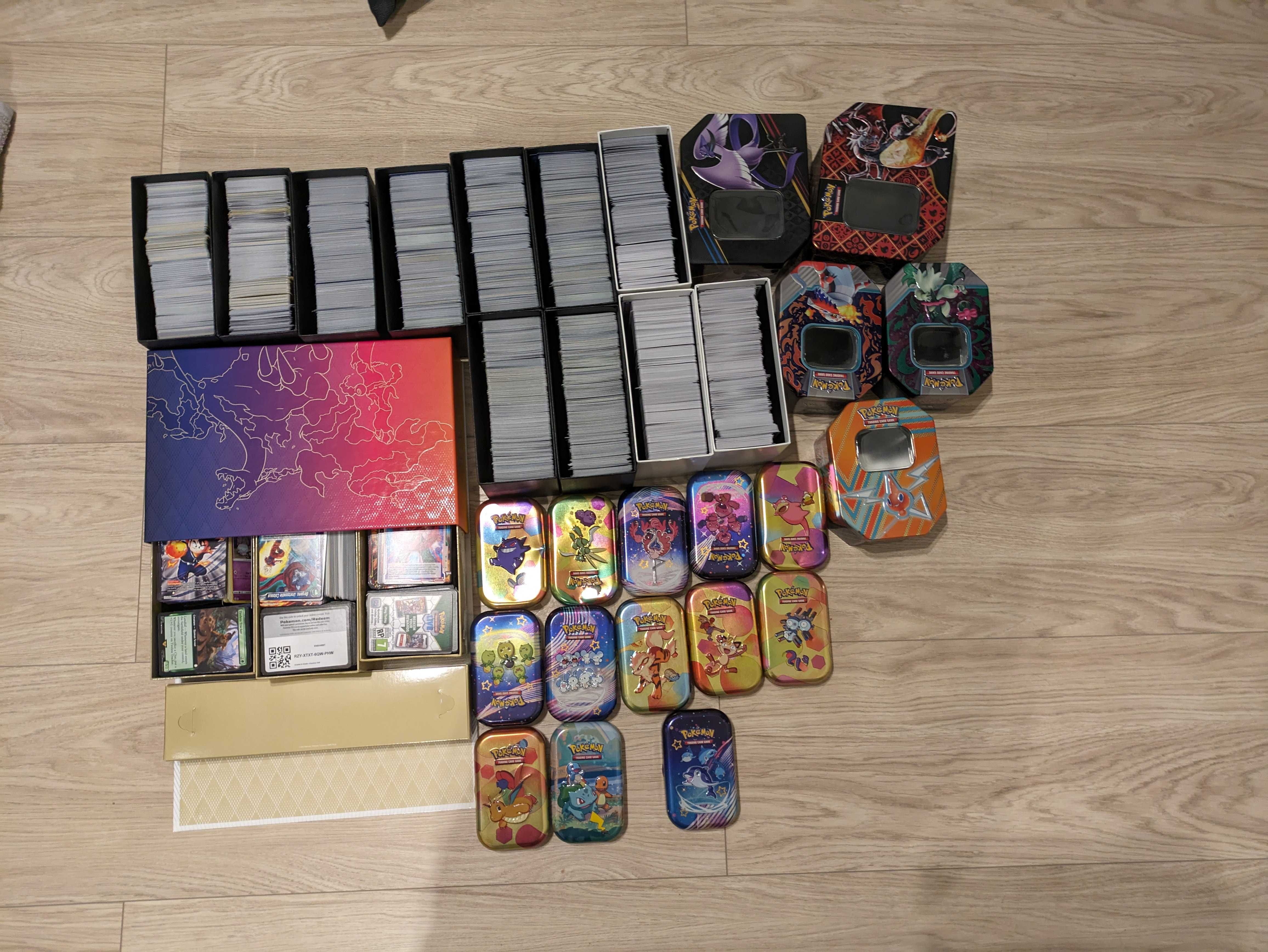 Bulk Pokemon, MTG, One Piece TCG, Dragon Ball - ponad 6000 kart