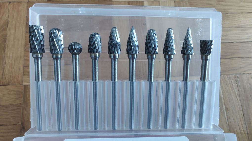 Frezy z węglika wolframu HSS do Dremel do mini szlifierki