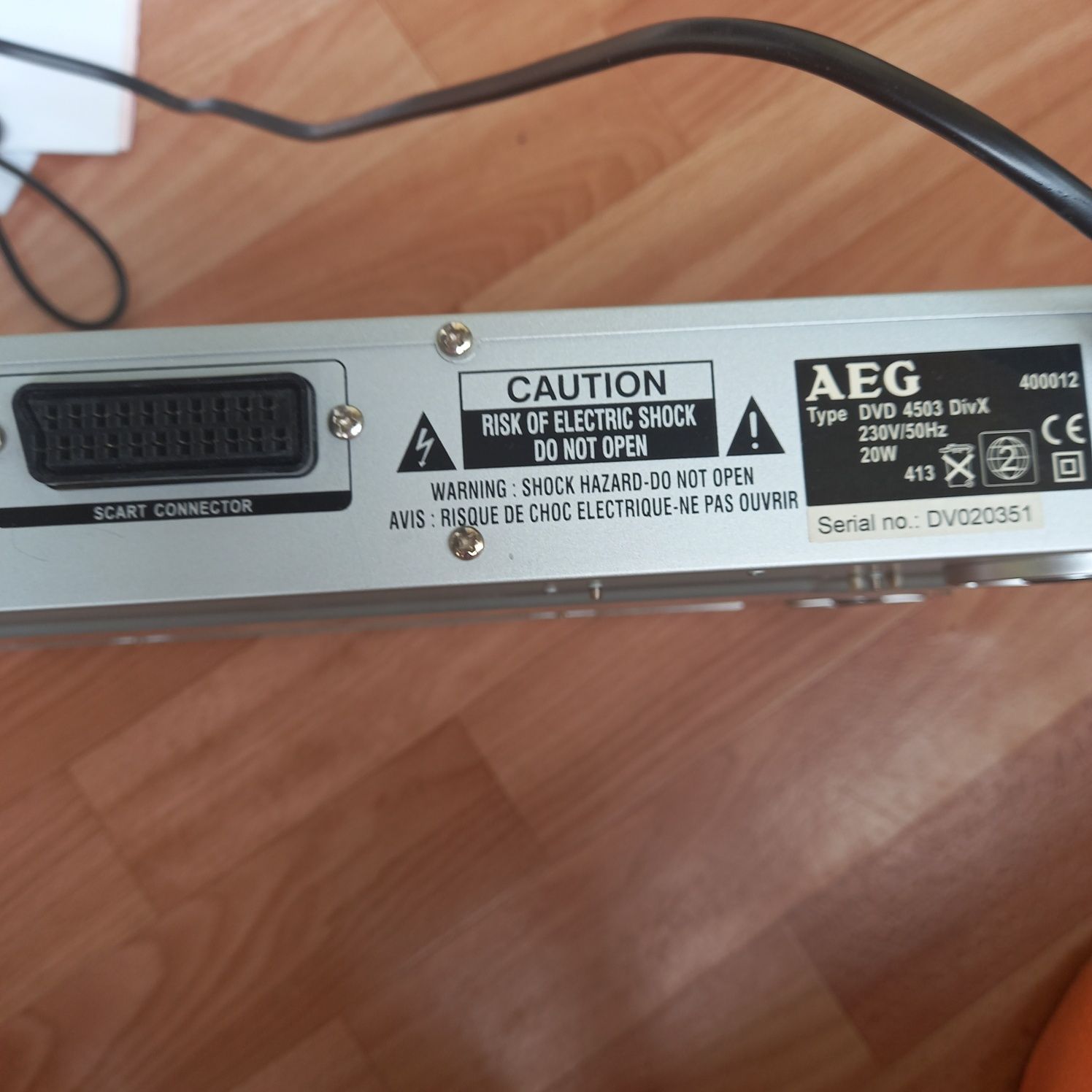 Видеоплеер  AEG  DVD/MP3/ CD, MPEG 4/ DIVX