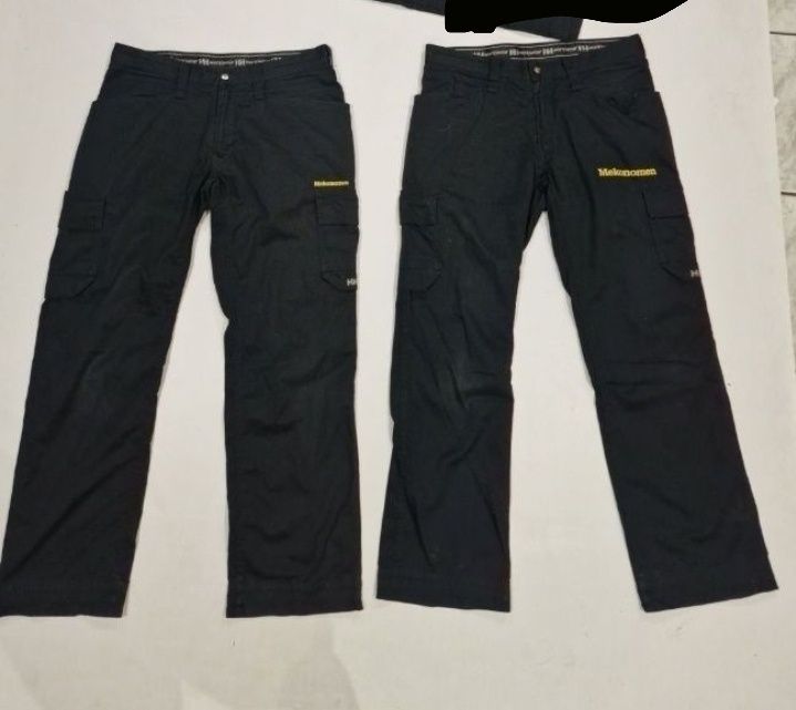 3 pary Spodnie Helly Hansen roz,C 52,L,W36,L32,xl robocze monterskie