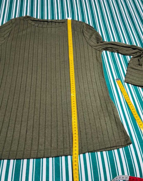 Camisola Canelada Tamanho L - Nova, Sem Etiqueta!