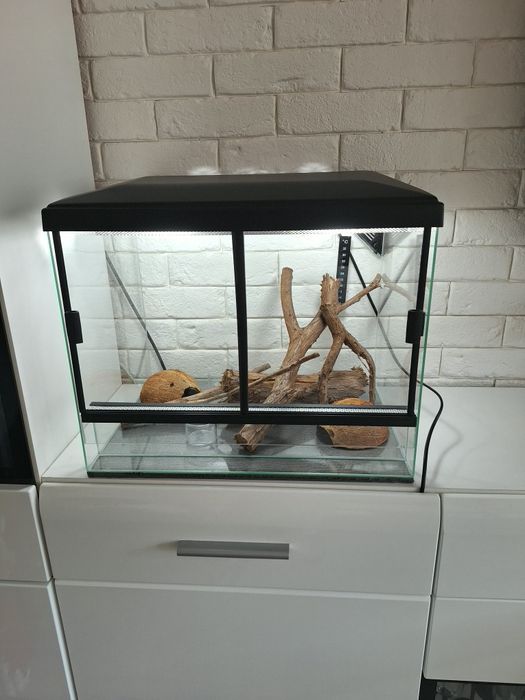 Terrarium Dł-42 cm,Gł-32,3 cm, Wys. - 39 cm