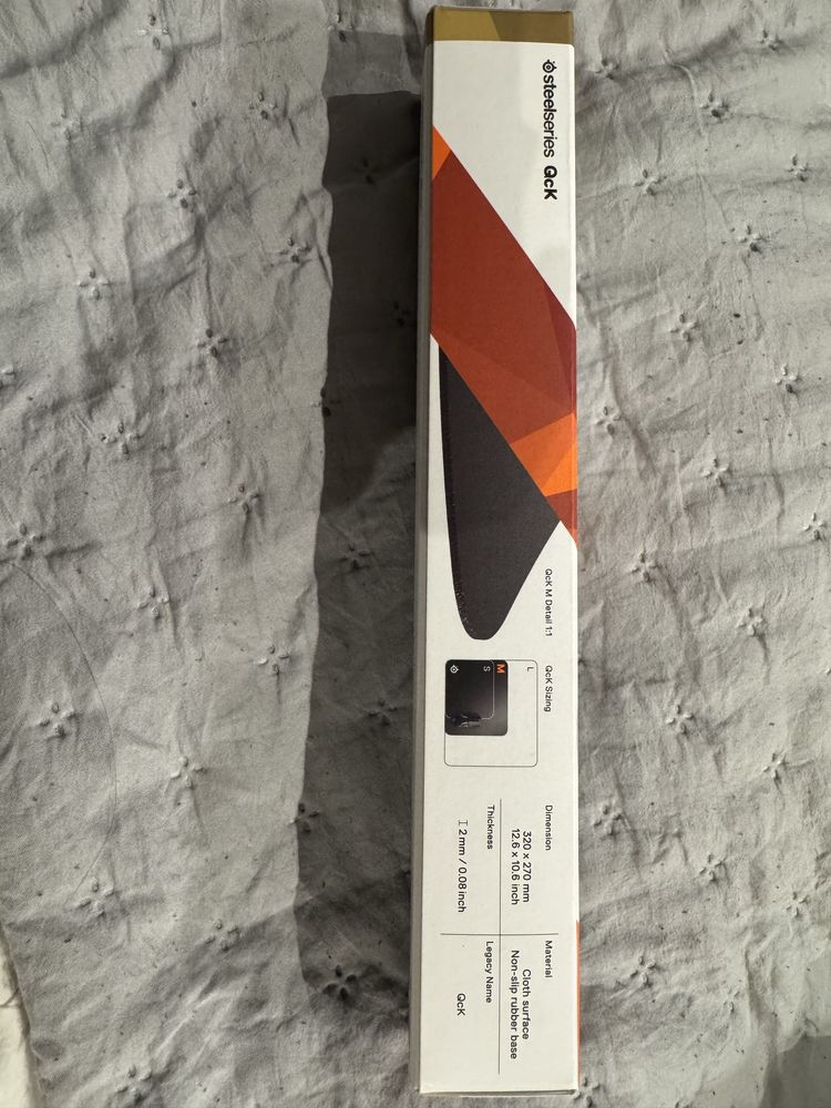 Nowa podkładka pod myszkę steelseries QcK
