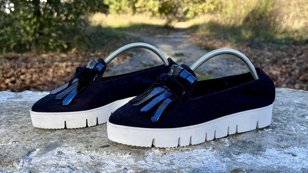 Жіночі замшеві мокасіни, сліпони Kennel&Schmenger