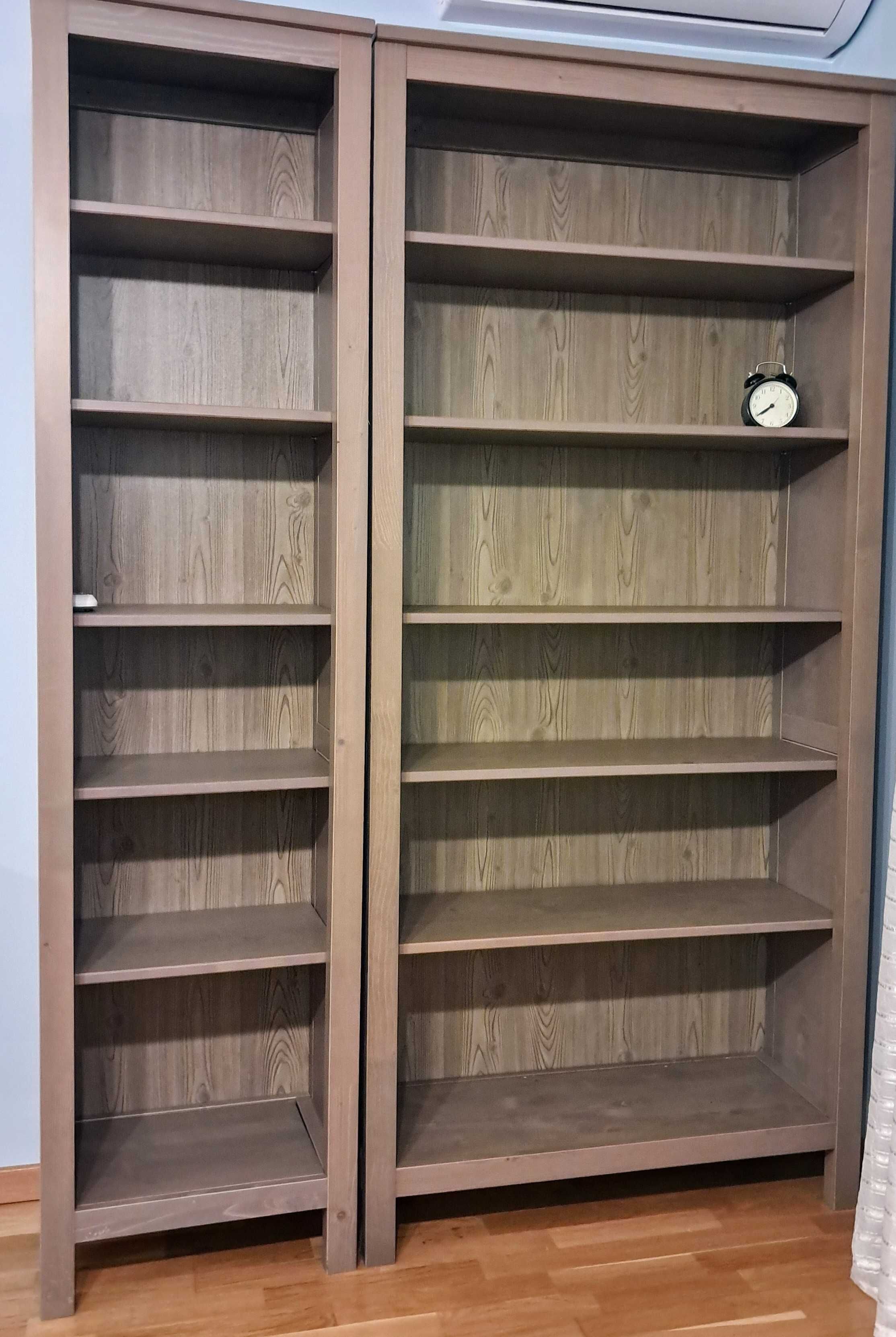 Biblioteczka komoda szafka witryna IKEA hemnes - szara