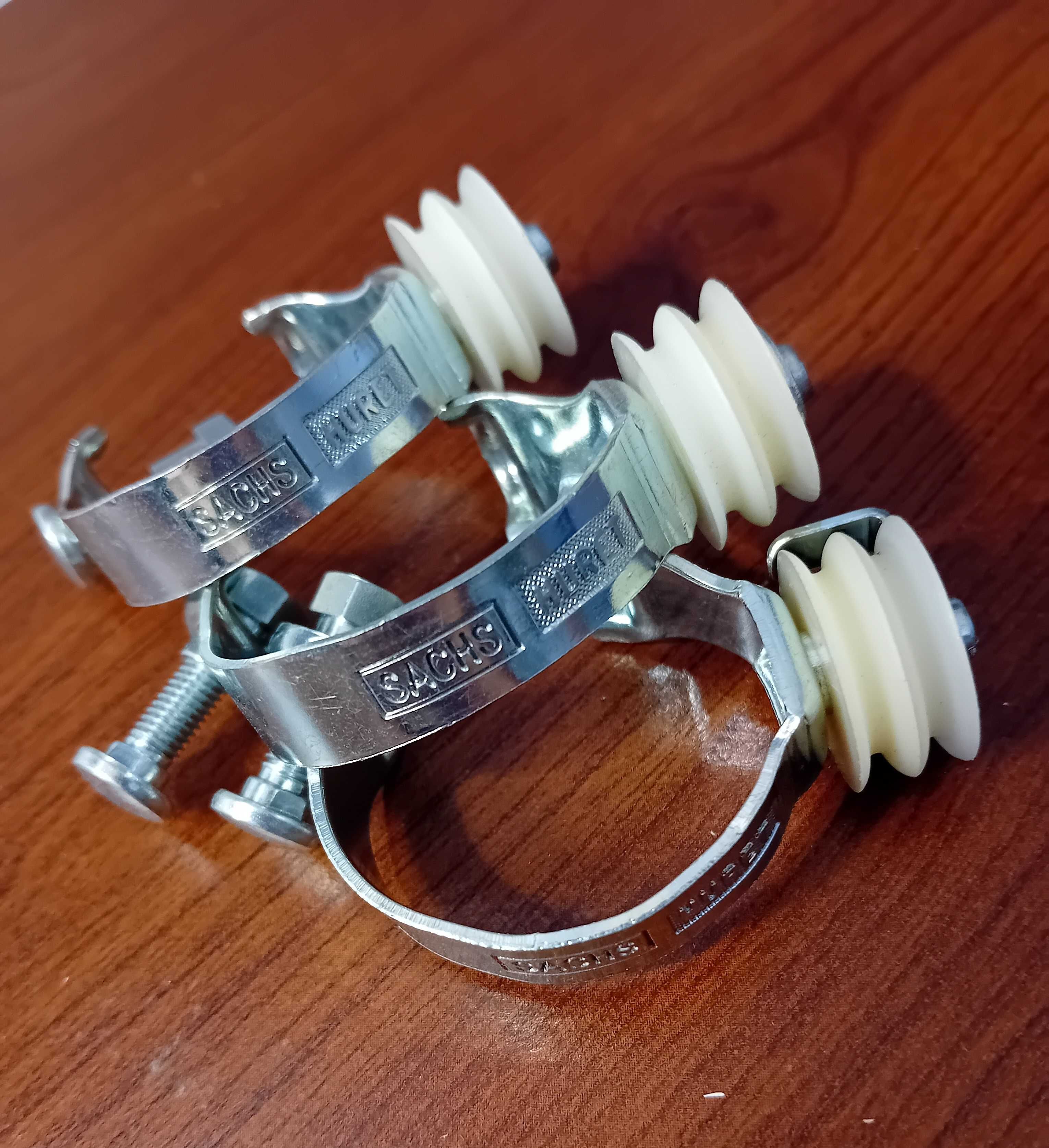 RETRO  SACHS  HURET  obejma z kółkami prowadzącymi linkę przerzutki.